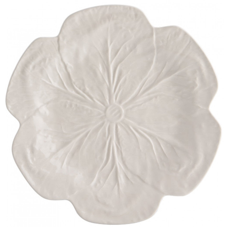 CABBAGE BEIGE CHARGER PLATE 12"