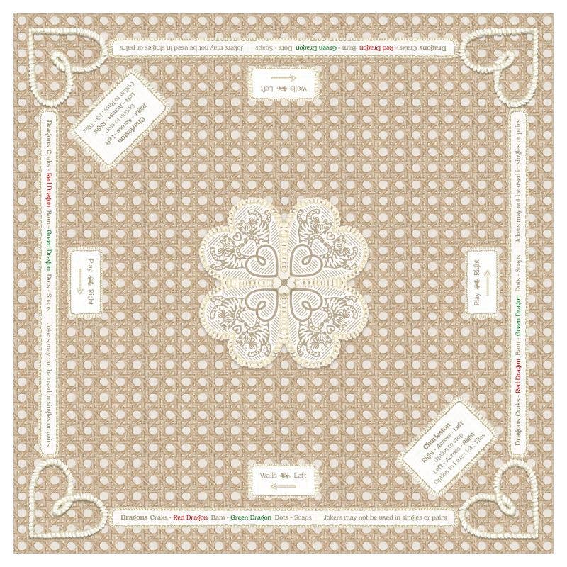 MAHJONG GAMING MAT, CANNAGE BLONDE - RULES ADDITION
