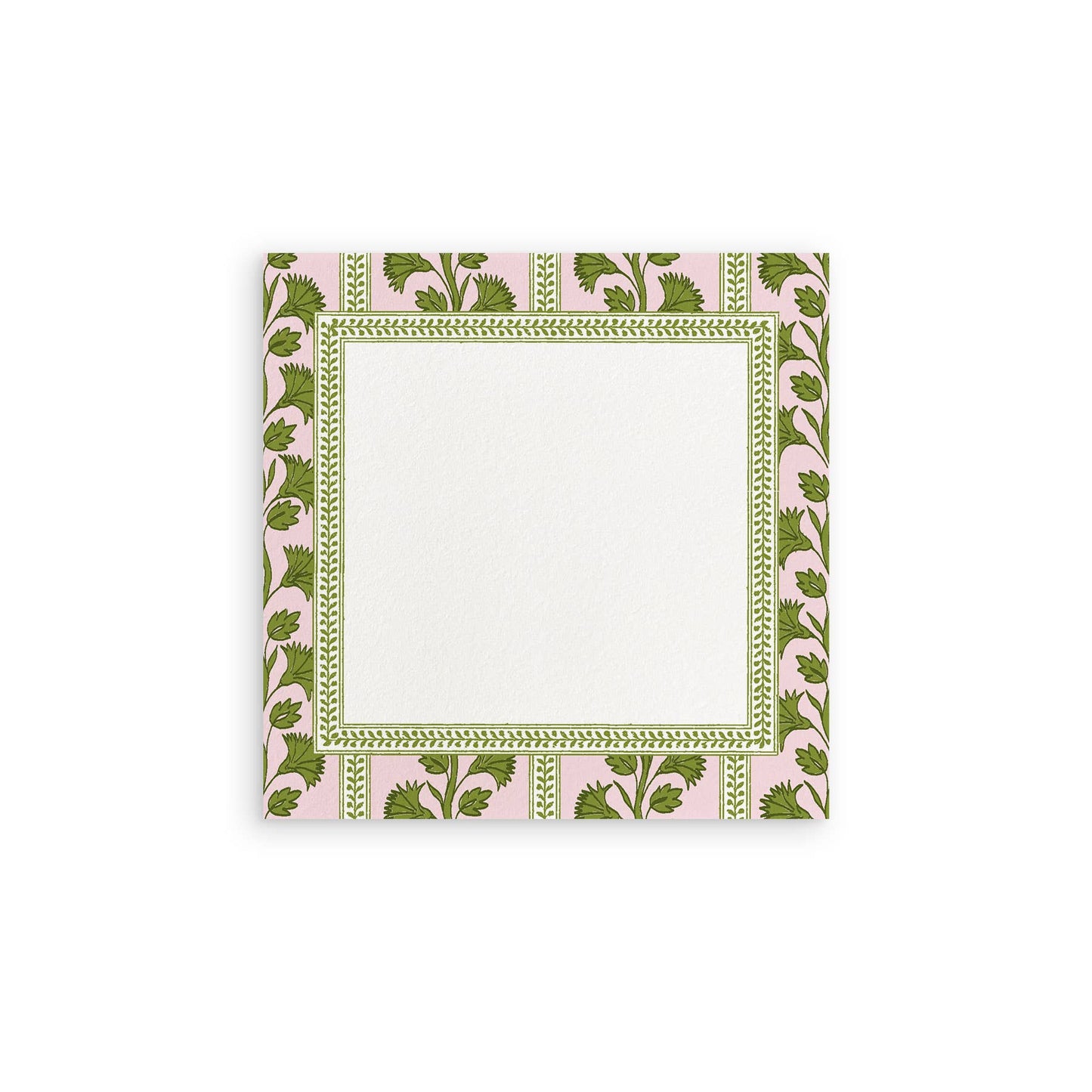 PINK PALMS BLOCK NOTEPAD