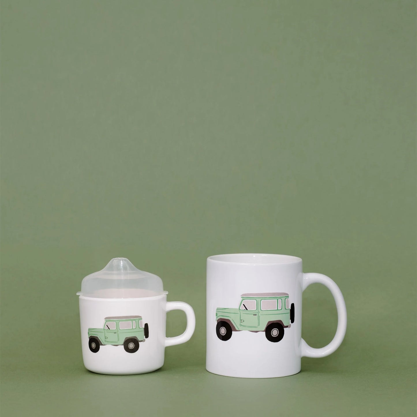 VINTAGE TRUCK TWO OF A KIND CUP SET