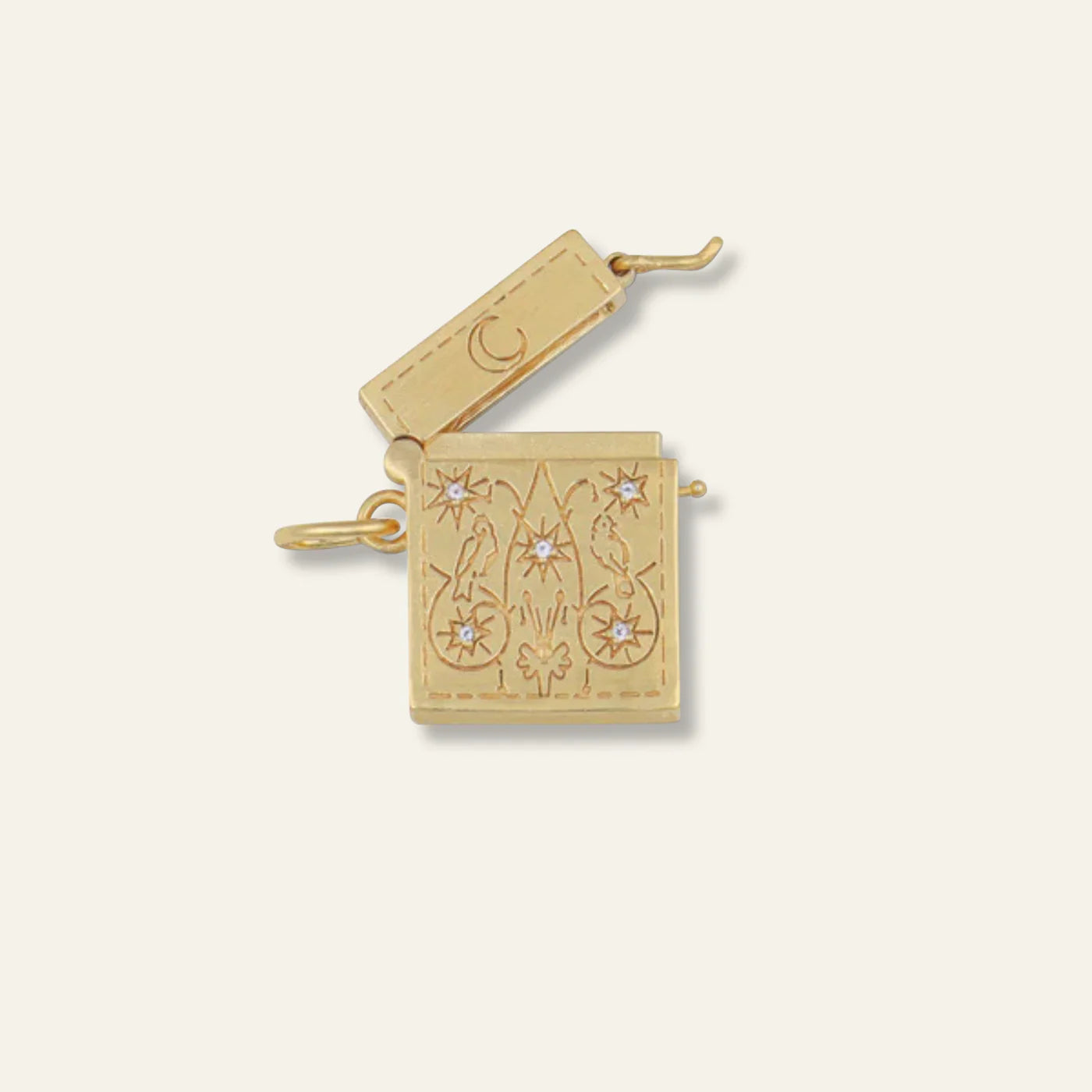 ETCHED VESTA CASE NECKLACE