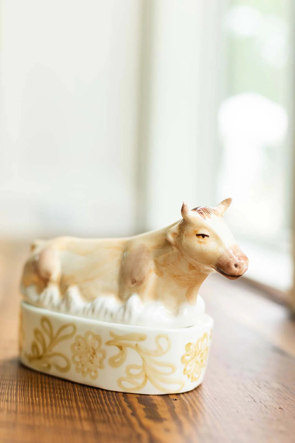 COW BUTTER DISH