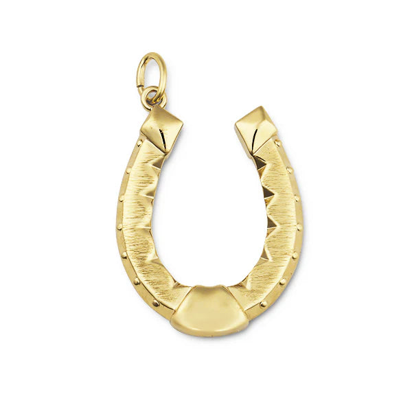 PERCY CLIP NECKLACE WITH FORTUNA HORSESHOE CHARM