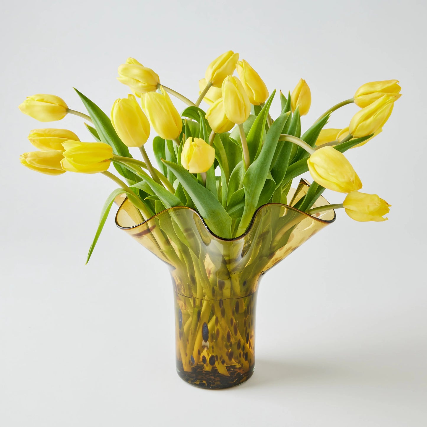 VASE - TORTOISE LETTUCE LEAF