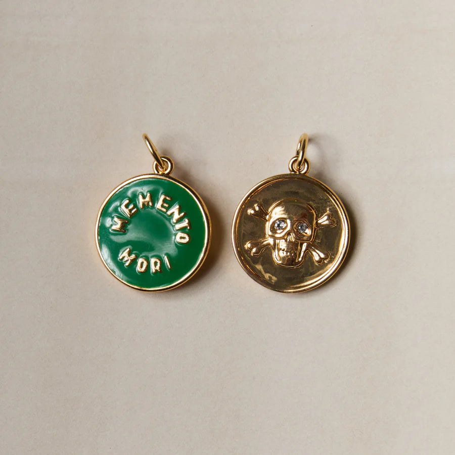 MOMENTO MORI CORD NECKLACE