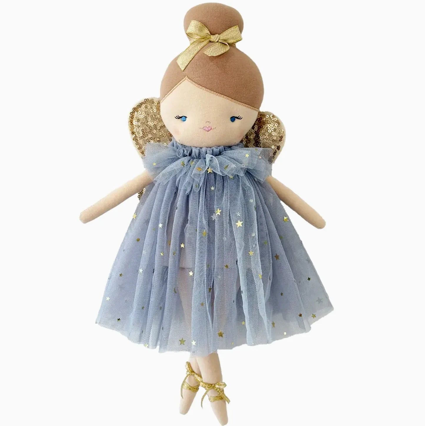 POSY FAIRY DOLL GREY GOLD