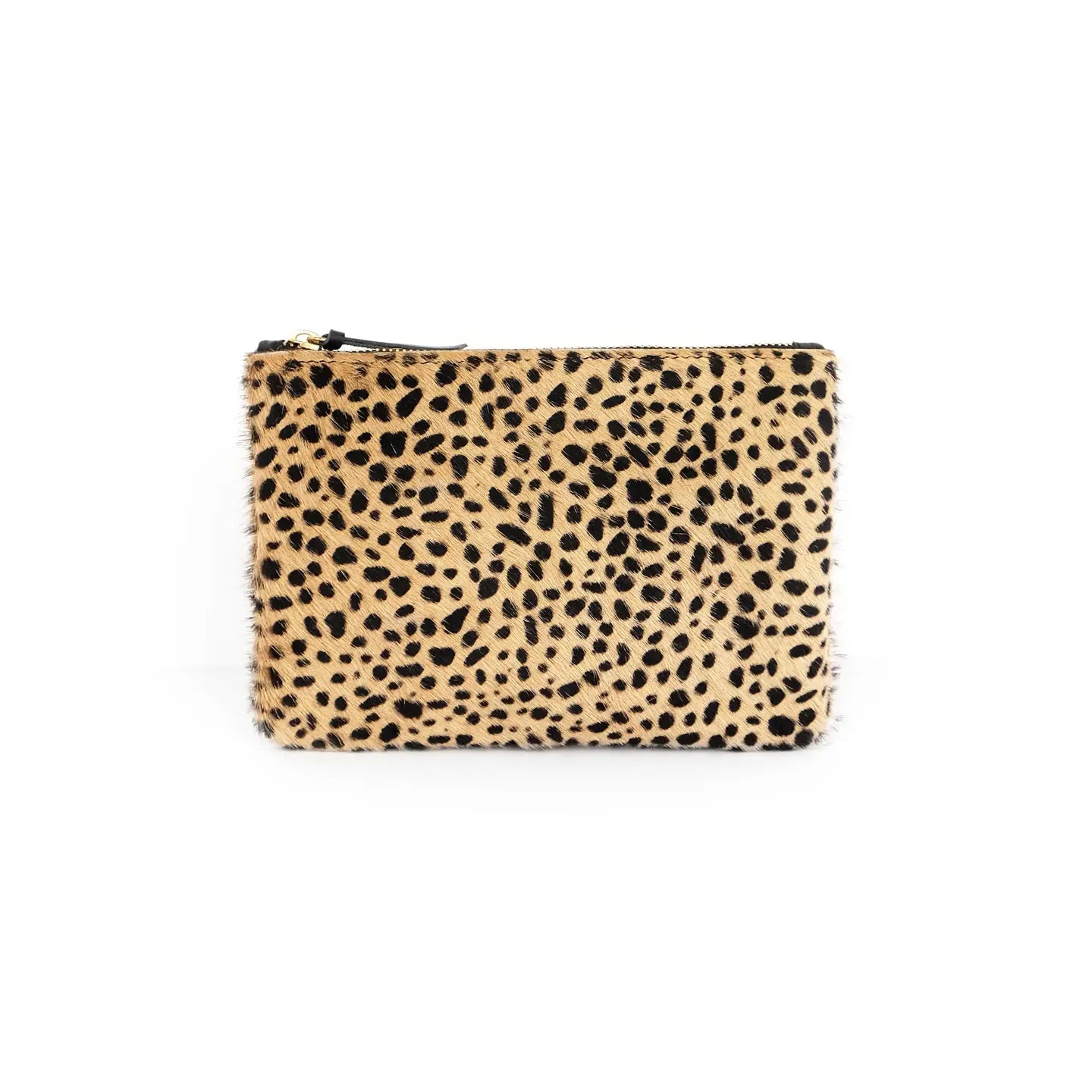 LEATHER ZIPPER POUCH