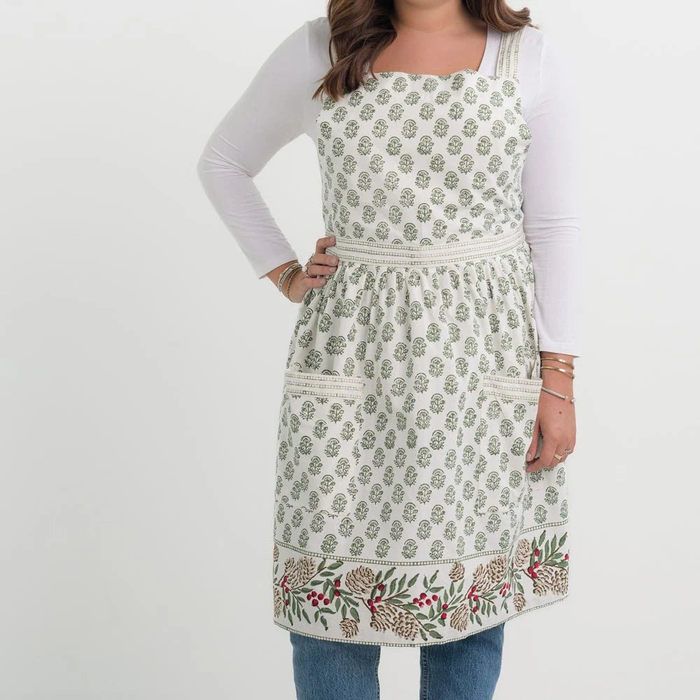 CHRISTMAS GARLAND APRON