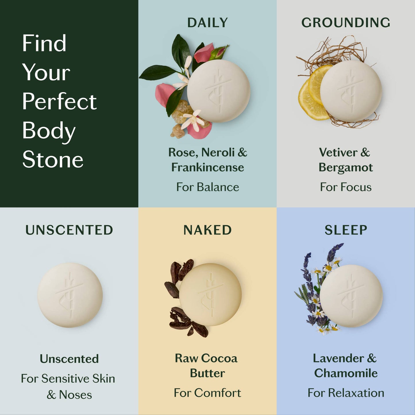 DAILY STONE | DEEP MOISTURIZING LOTION BAR