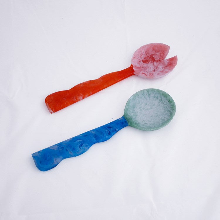 RESIN RIO BUBBLE SALAD SERVERS