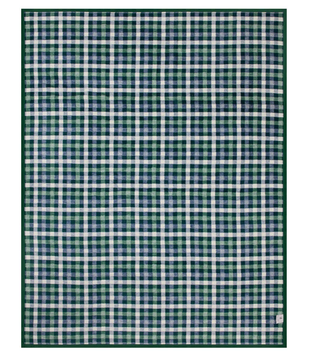 PINE TREE PLAID BLANKET