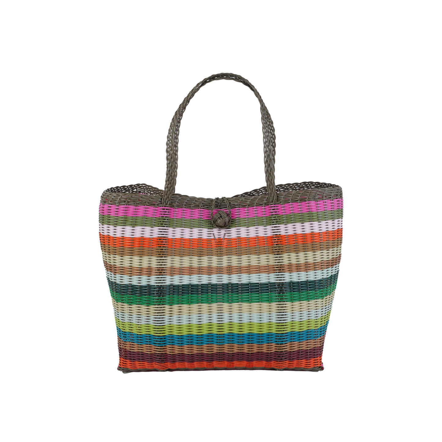 MEDIUM MULTI STRIPE TOTE