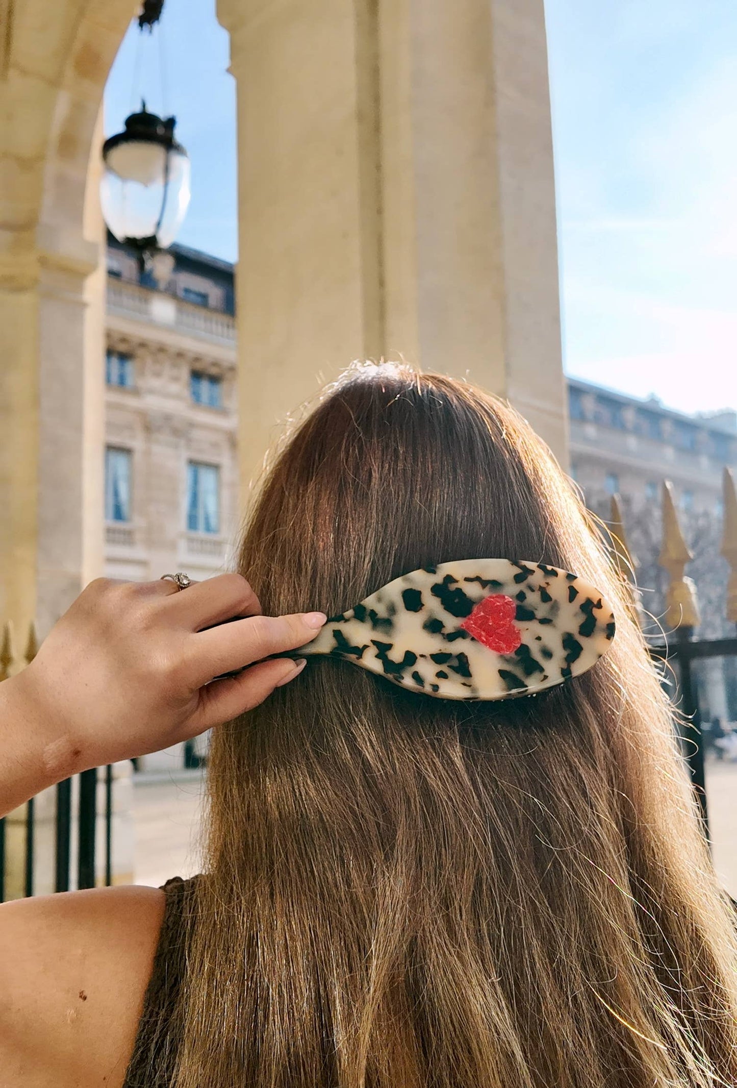HEART TORTOISE HAIRBRUSH