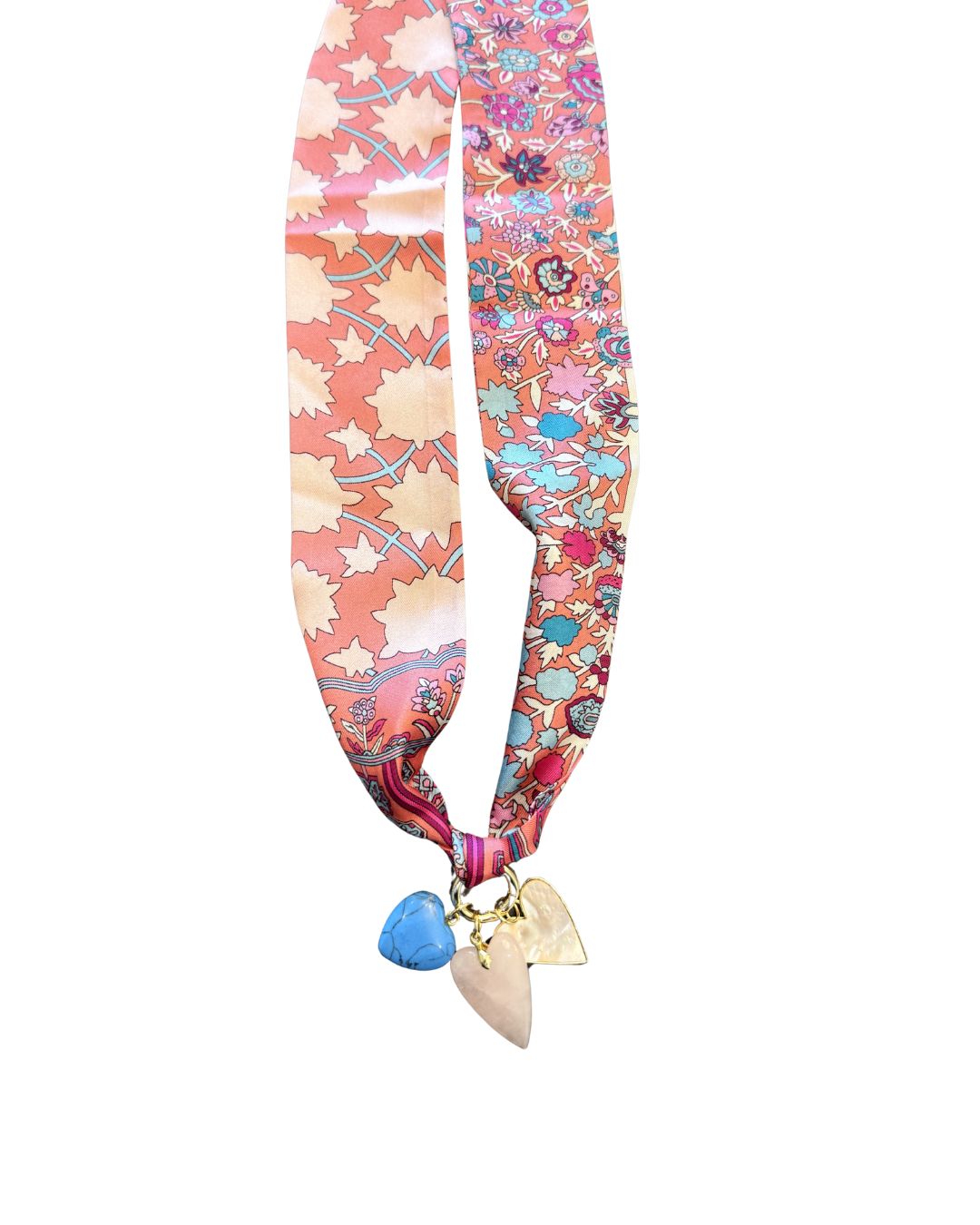 SCARF CHARM NECKLACE