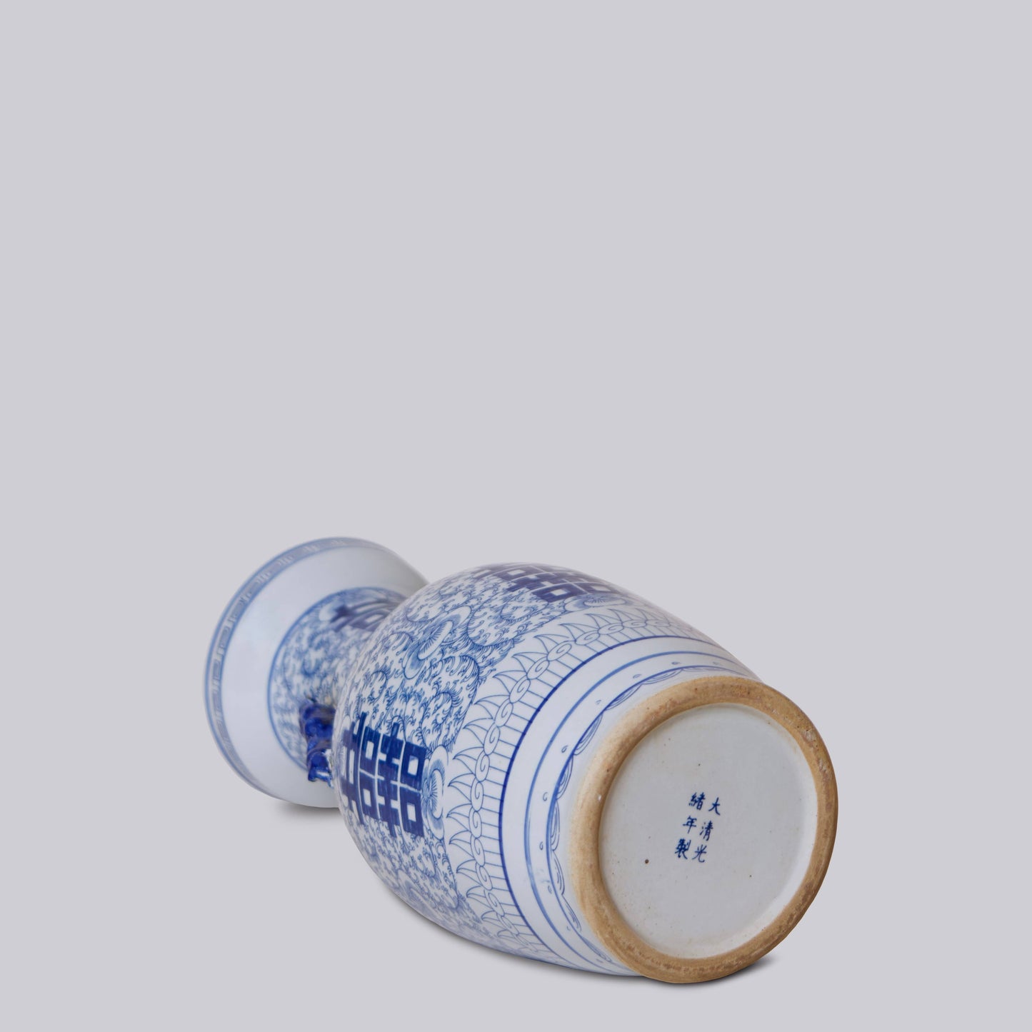 DOUBLE HAPPINESS LARGE LUG VASE