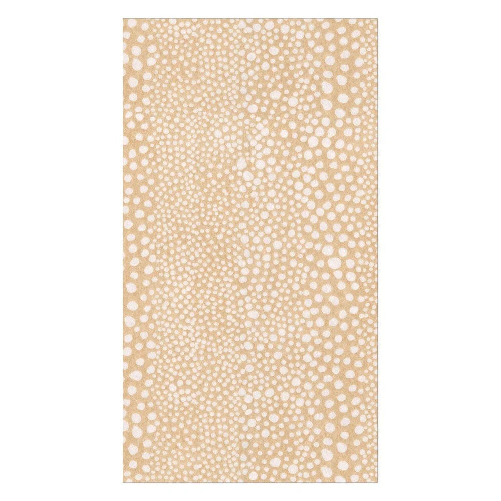 PLY AIRLAID GUEST TOWEL PEBBLE BEIGE