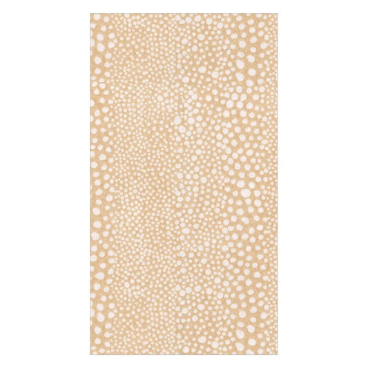 PLY AIRLAID GUEST TOWEL PEBBLE BEIGE