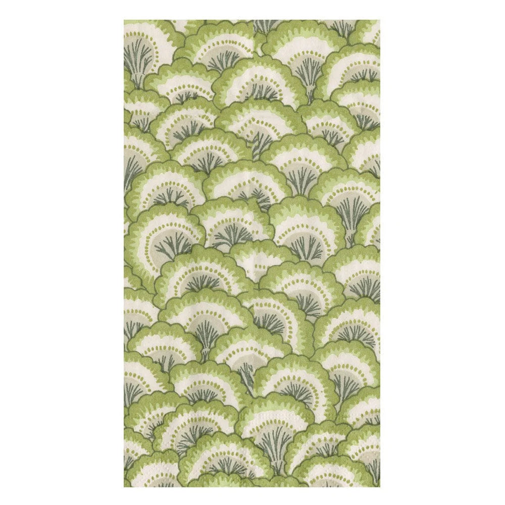 PONTCHARTRAIN SCALLOP GREEN TOWEL