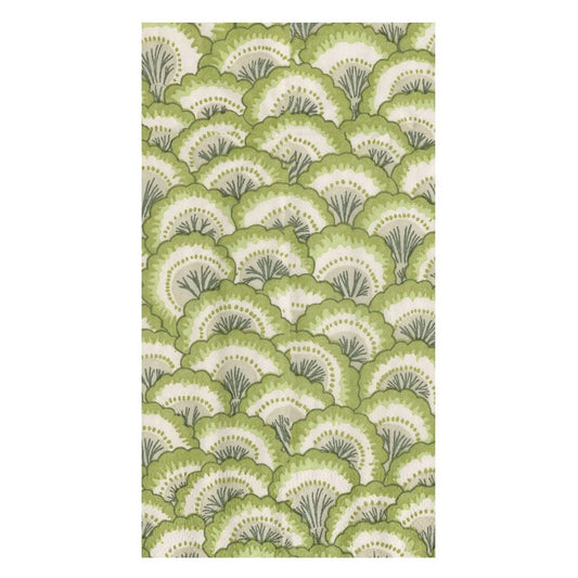 PONTCHARTRAIN SCALLOP GREEN TOWEL