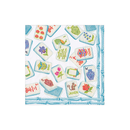 Mahjong Cocktail Napkin