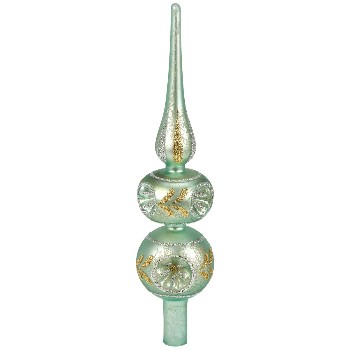 BLUE GLASS TREE TOPPER