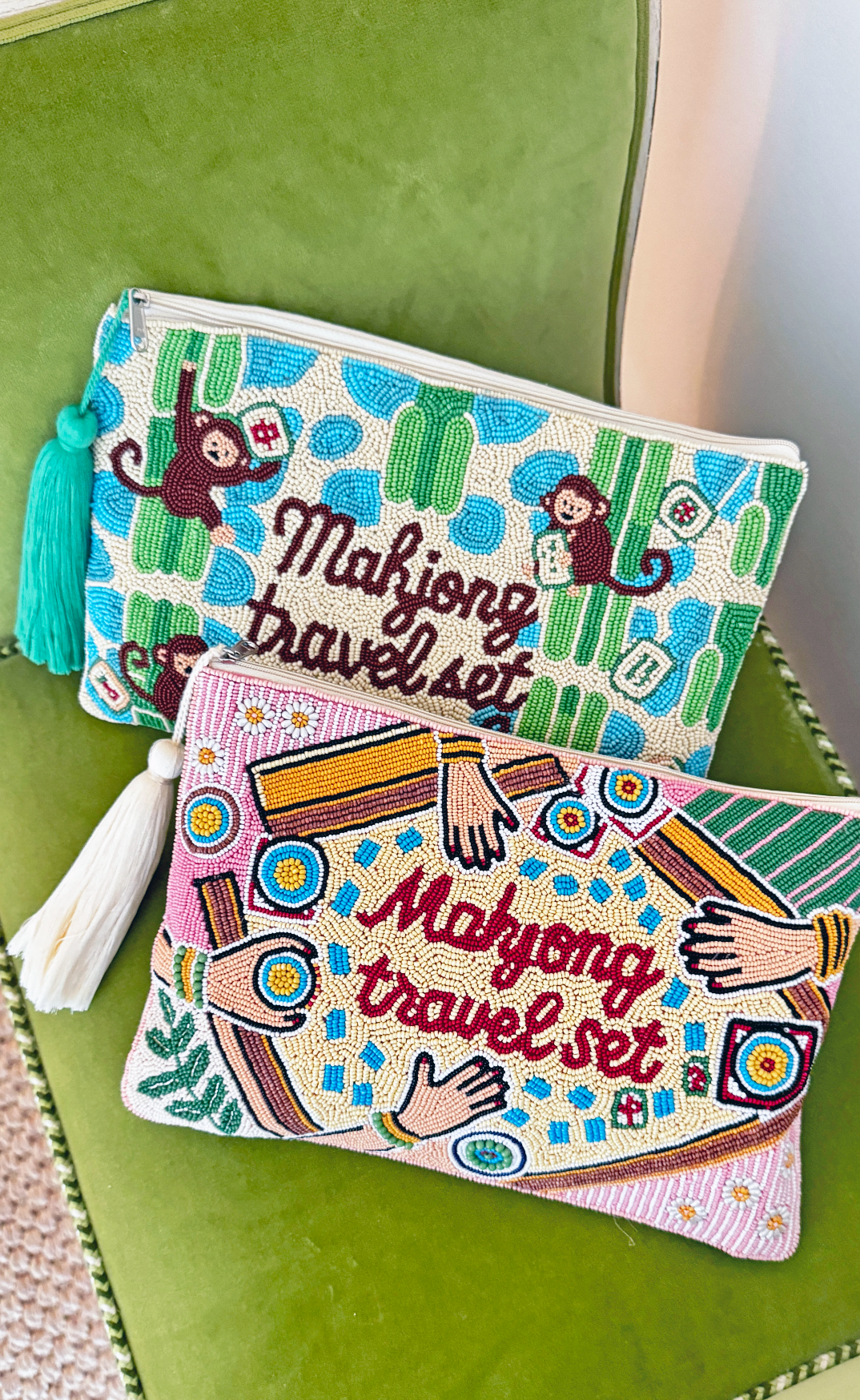 MAHJONG TRAVEL SET MONICA