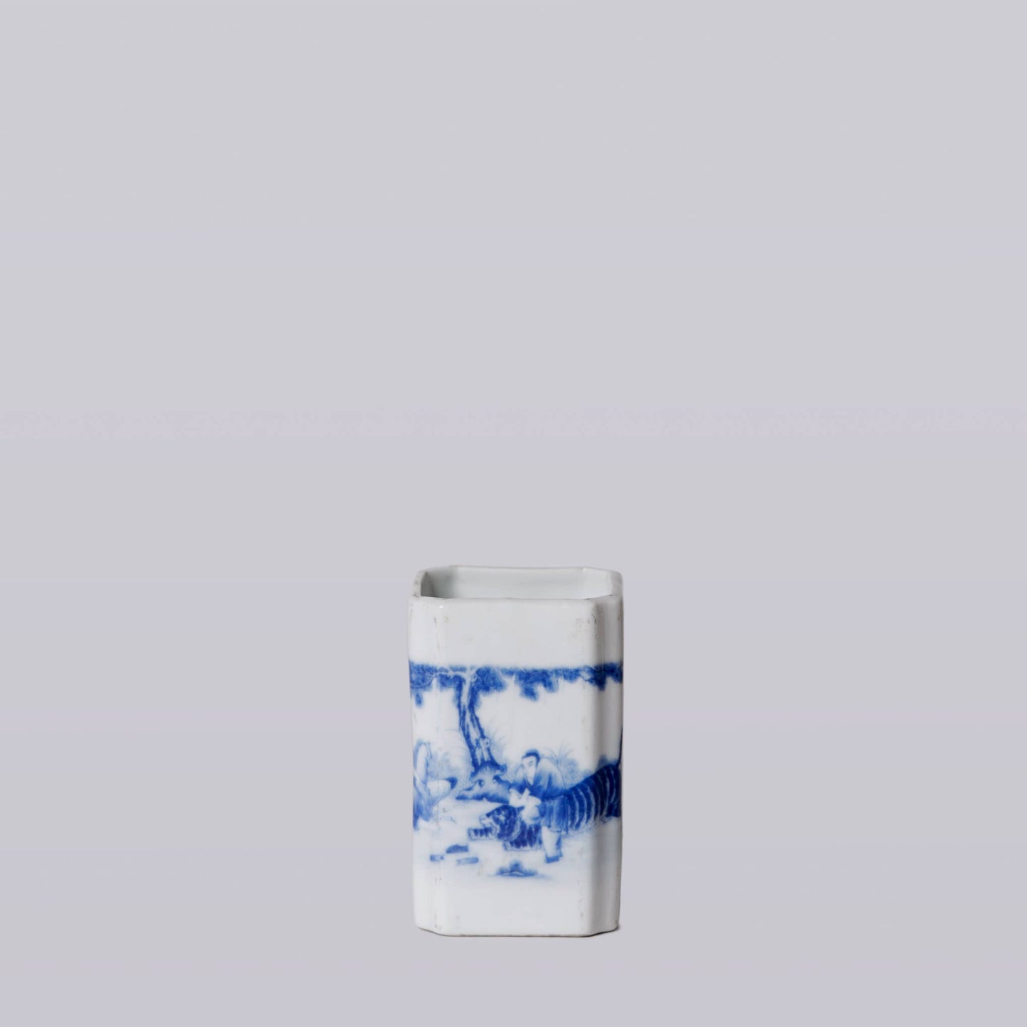 TIGER SQUARE VASE