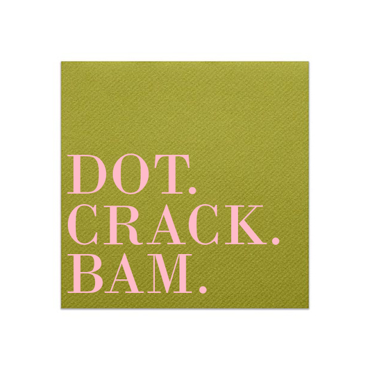 DOT CRACK BAM NAPKINS