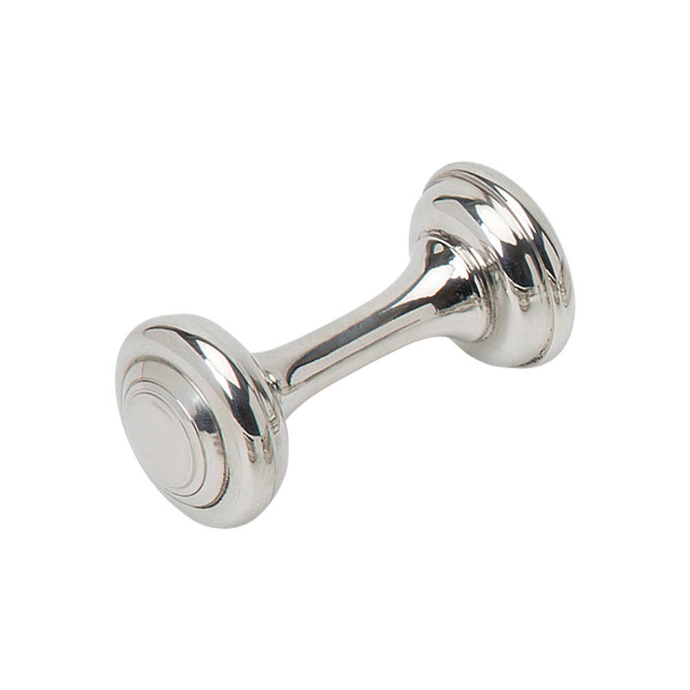 PEWTER BABY RATTLE