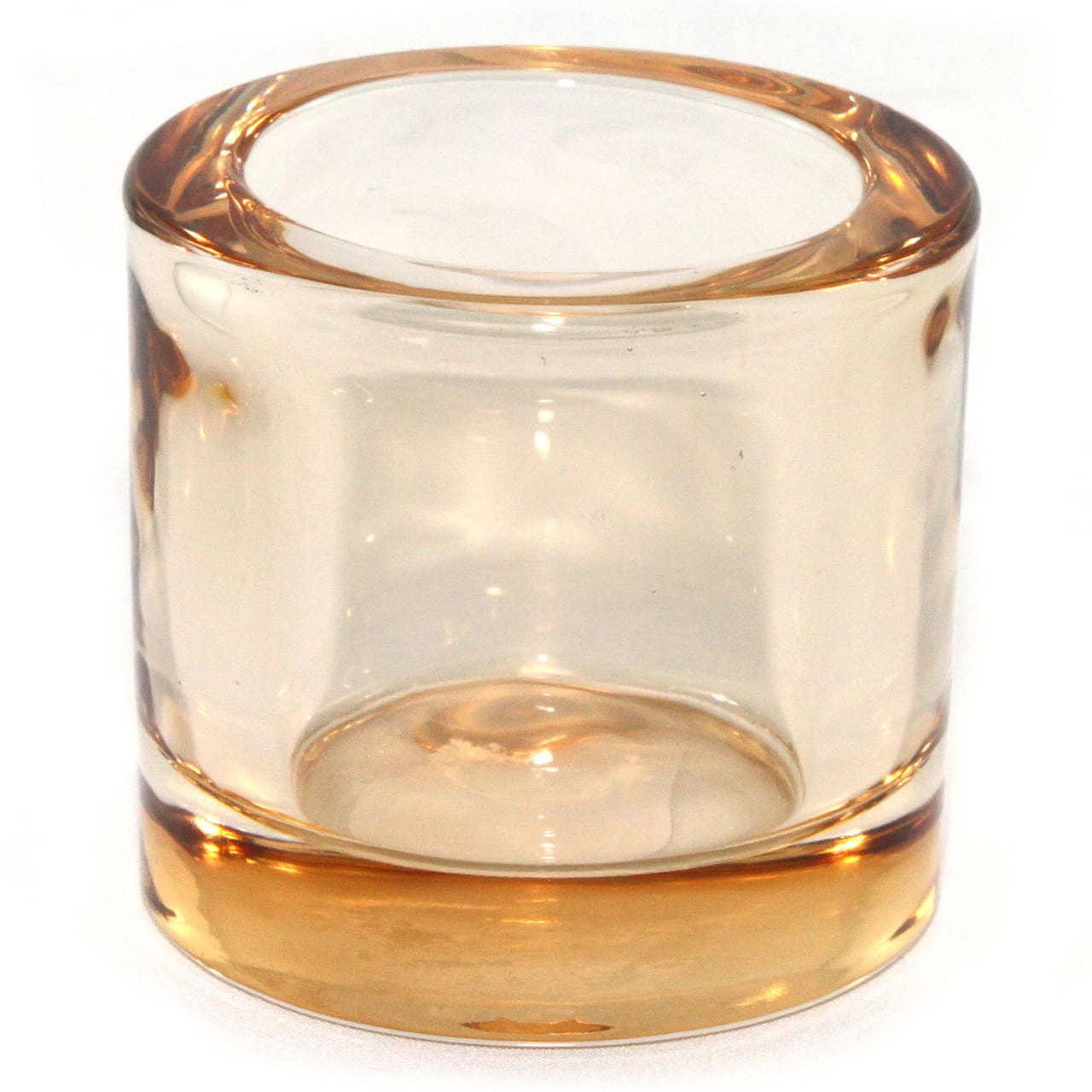 HEAVY GLASS VOTIVE HOLDER