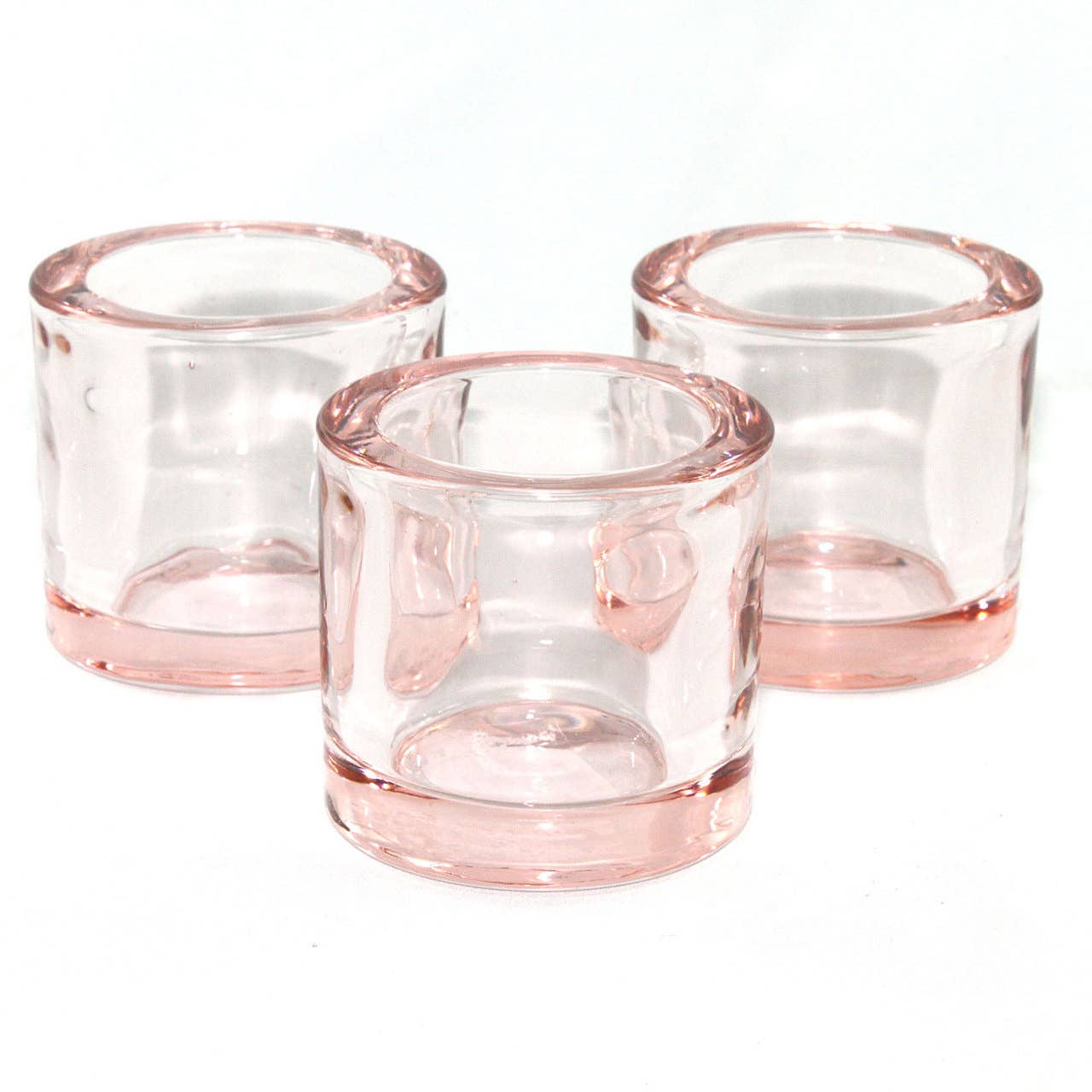 HEAVY GLASS VOTIVE HOLDER