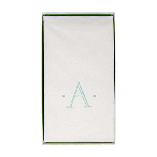 PAPER LINEN INITIAL BOXED GUEST TOWEL