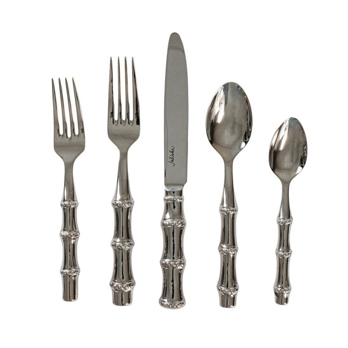 BAMBOO POLISHED 5 PIECE PLACE SETTING