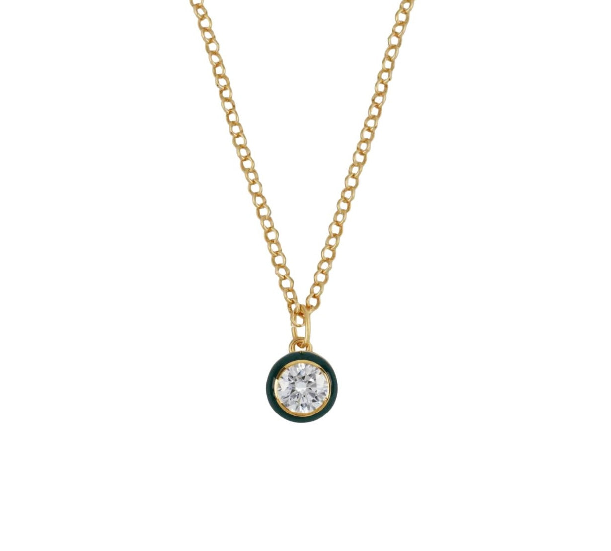 BEZEL NECKLACE