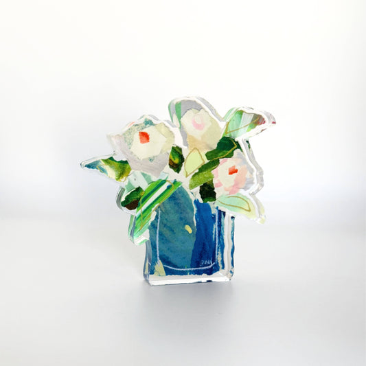 FRESH CUT BLOOMS ACRYLIC