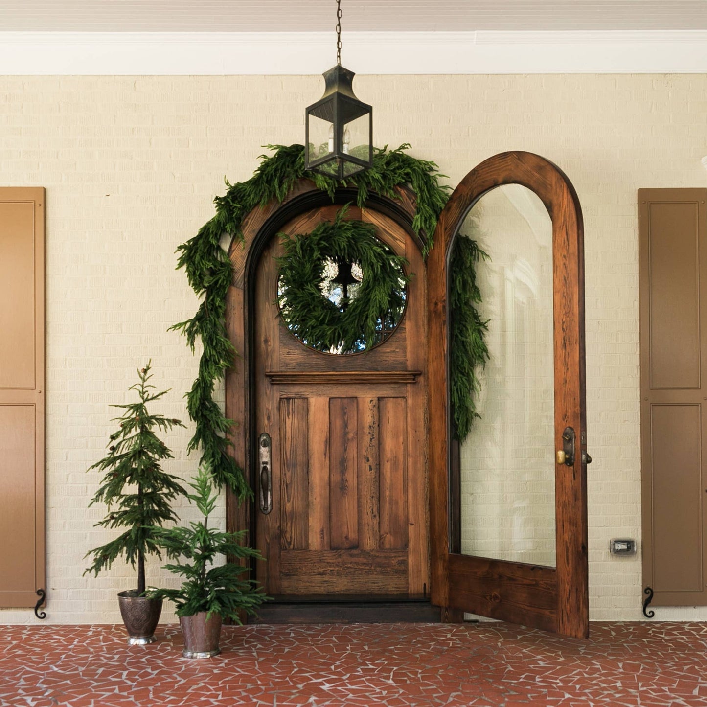 NORFOLK PINE WREATH- 24"