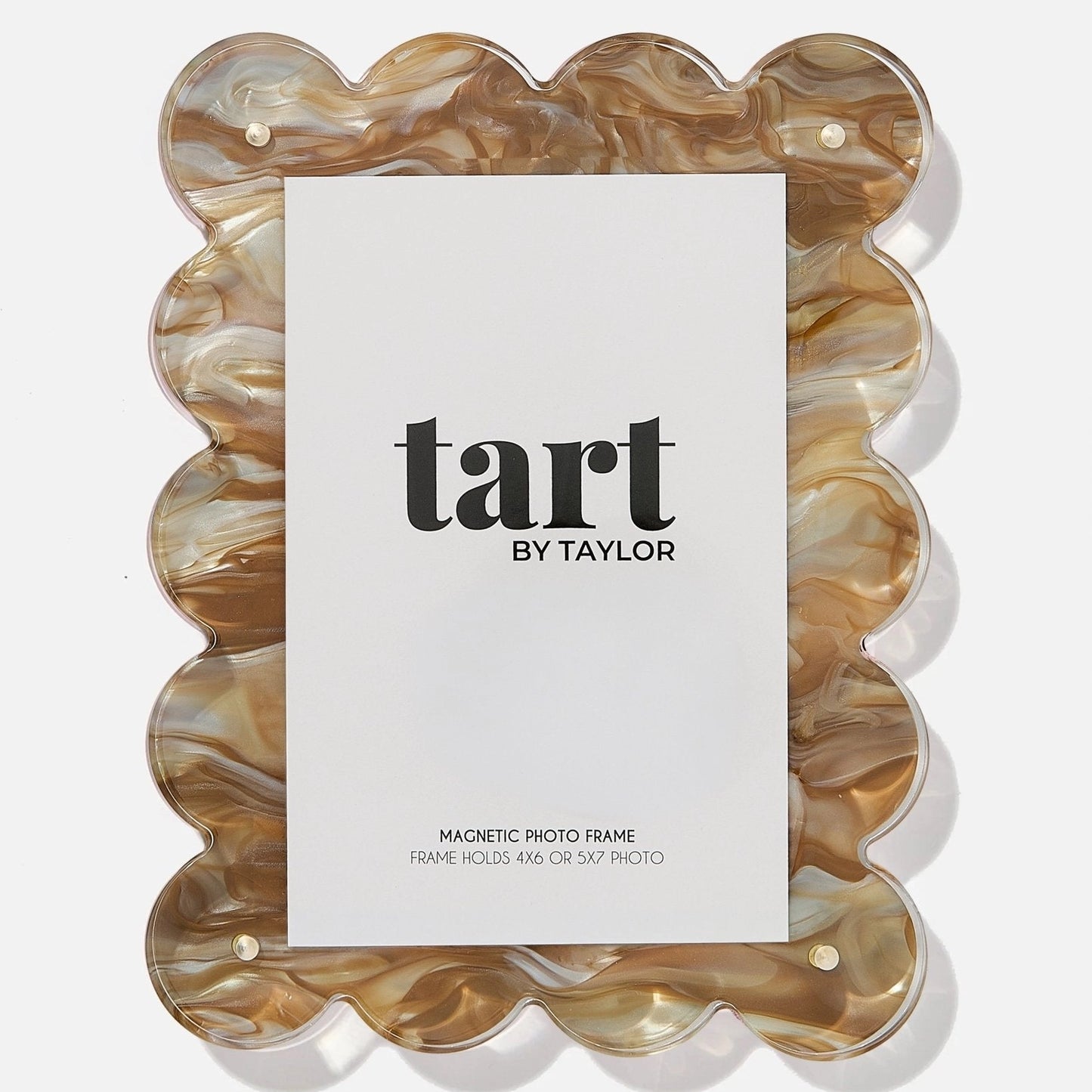 MARBLED ACRYLIC PICTURE FRAME