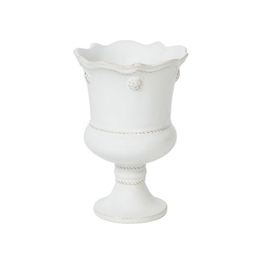 BERRY & THREAD PETITE PARTERRE GARDEN 8" VASE WHITEWASH