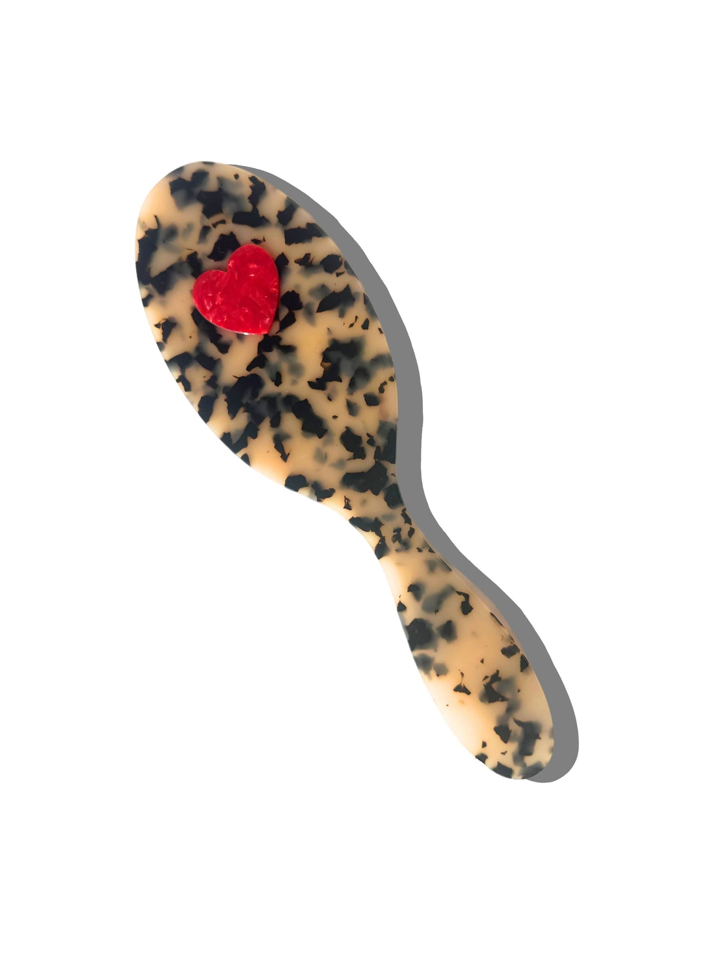 HEART TORTOISE HAIRBRUSH