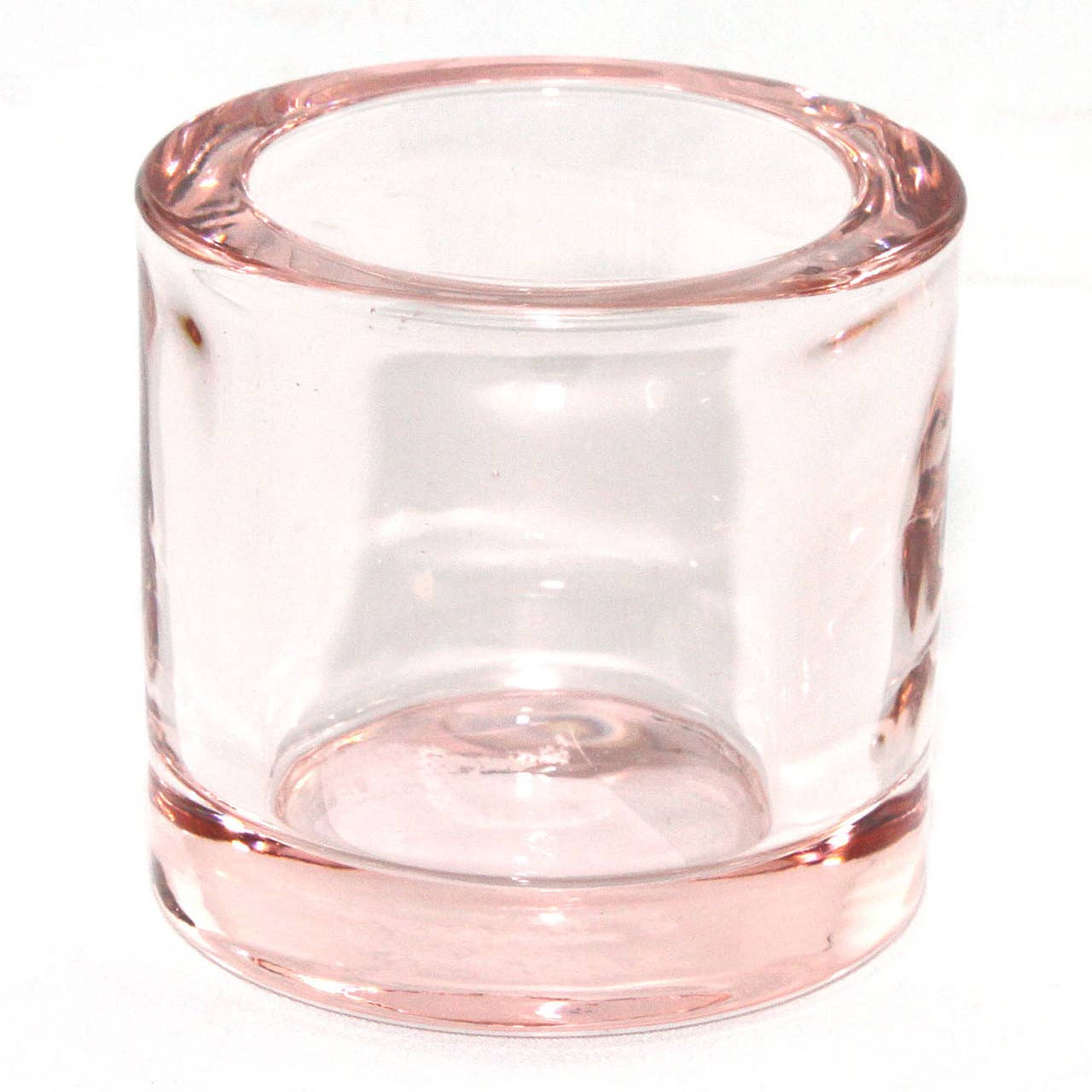 HEAVY GLASS VOTIVE HOLDER