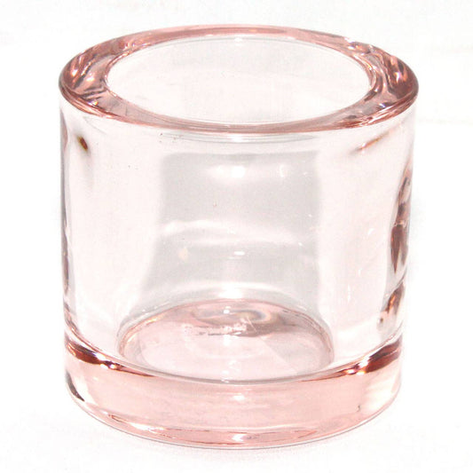 HEAVY GLASS VOTIVE HOLDER