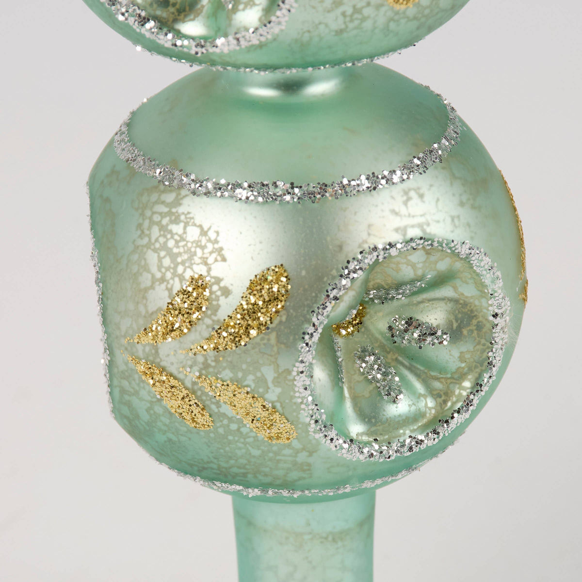 BLUE GLASS TREE TOPPER