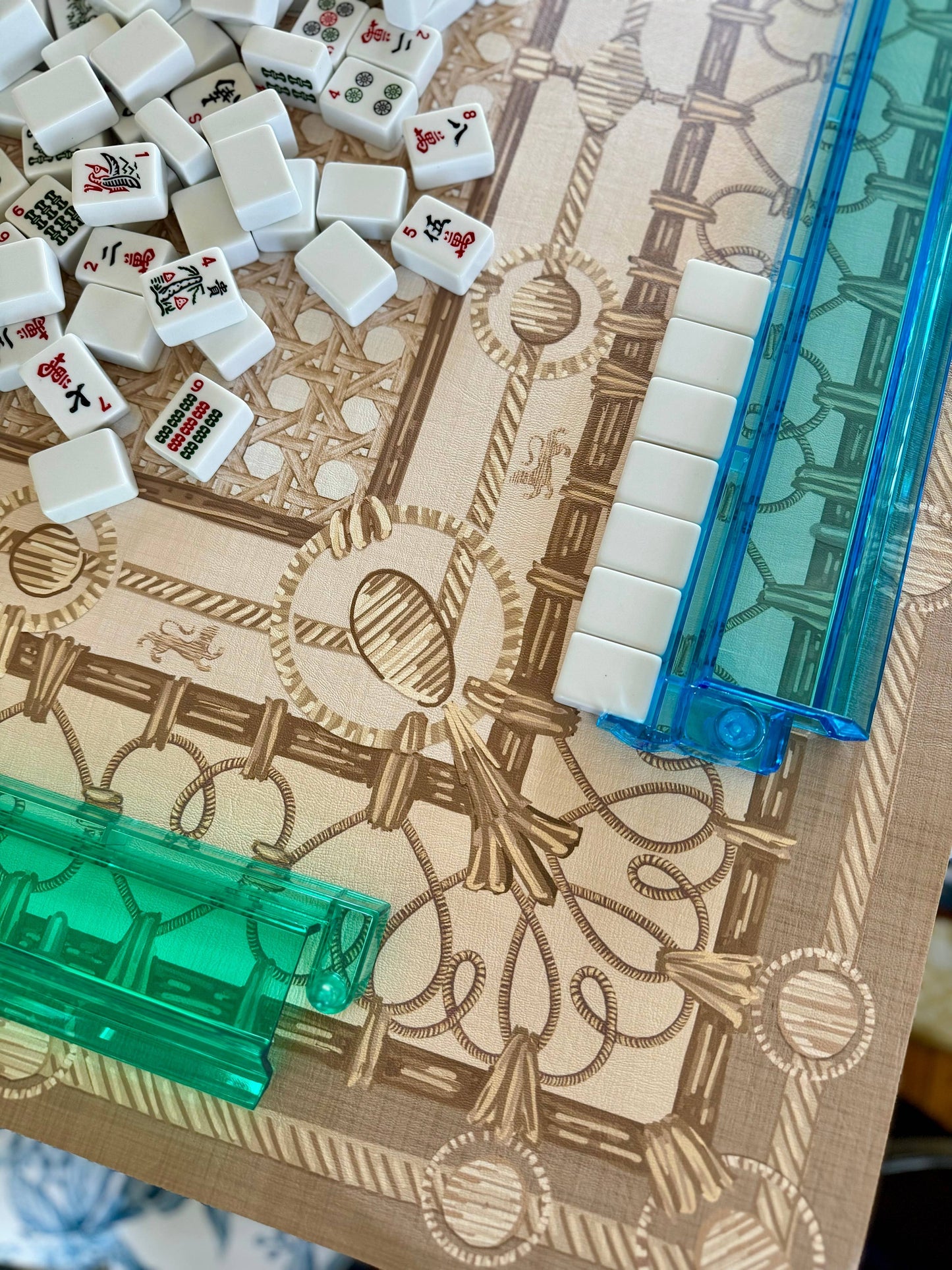 MAHJONG GAMING MAT, CANNAGE BLONDE - RULES ADDITION