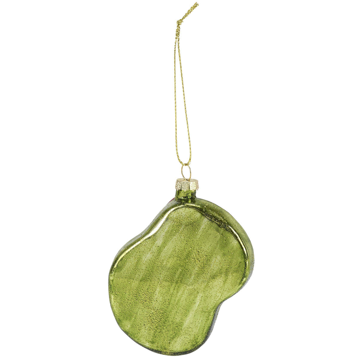 PUTTING GREEN GLASS ORNAMENT