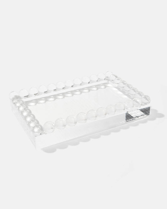 MEDIUM BUBBLE LUCITE TRAY