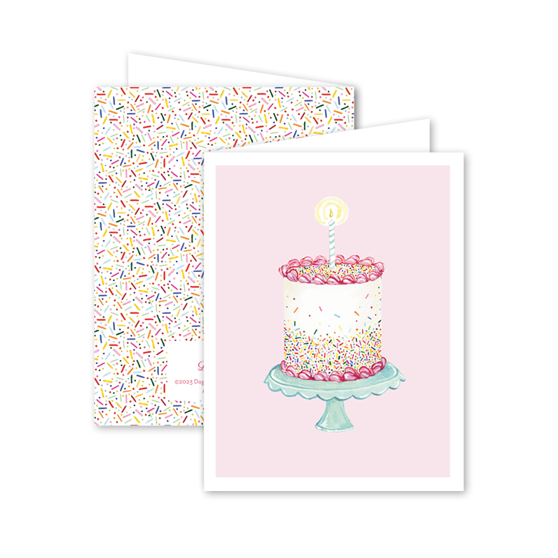FUNFETTI PINK CAKE