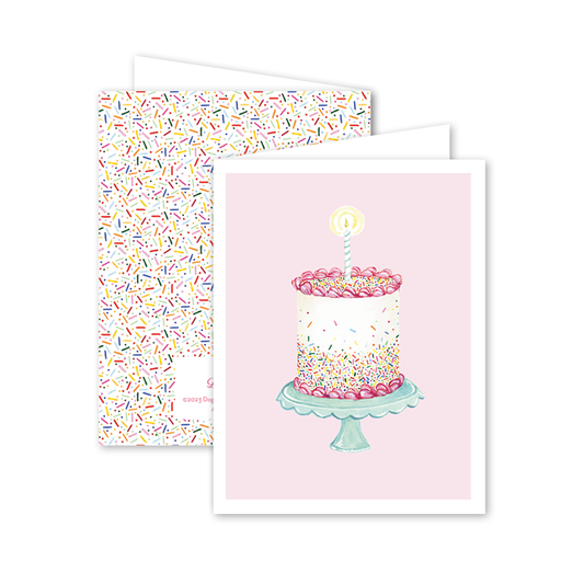 FUNFETTI PINK CAKE