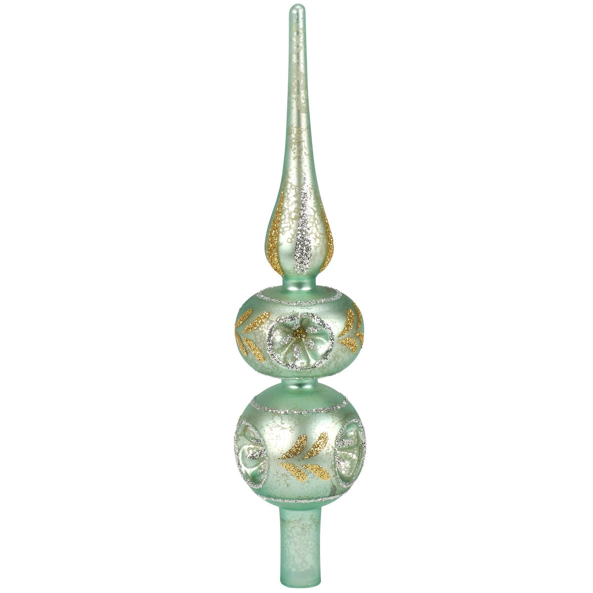 BLUE GLASS TREE TOPPER