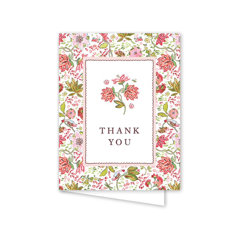 OISEAUX EN FLEURS THANK YOU