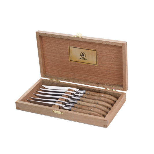 LAGUIOLE, SET OF 6 STEAK KNIVES
